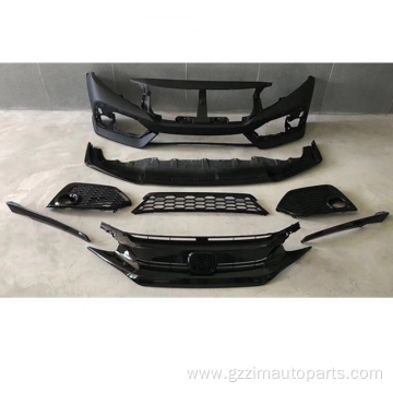 Civic 2016 Front And Rear Body Kit